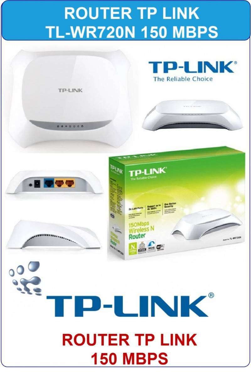 Router TPlink TL-WR720N Wireless Lite N 150Mbps