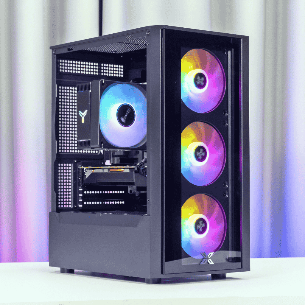 Trọn bộ: Case H610M-D/ Chip i3 12100F/ Ram 16GB/ NVME 256GB/ GTX 1060 3GB (Wifi )/ Màn hình 24inch FHD 75Hz - Ảnh 2