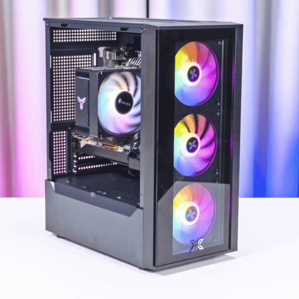 Trọn bộ: Case H510M-K/ Chip i5 10400F/ Ram 16GB/ NVME 256GB/ GTX 1060 3GB/ Nguồn 550w/ Màn hình 24inch FHD 75Hz - Ảnh 2