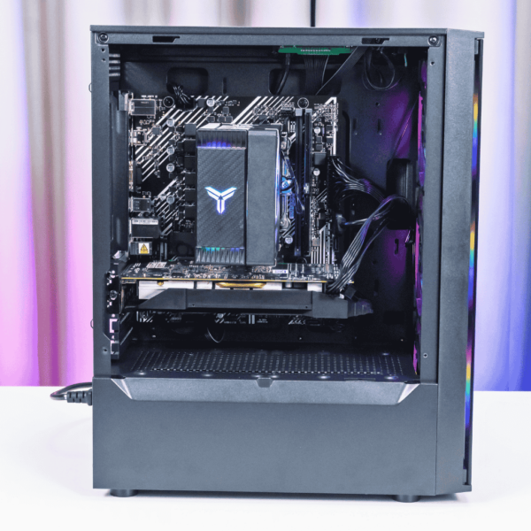 Trọn bộ: Case H510M-K/ Chip i5 10400F/ Ram 16GB/ NVME 256GB/ GTX 1060 3GB/ Nguồn 550w/ Màn hình 24inch FHD 75Hz - Ảnh 3